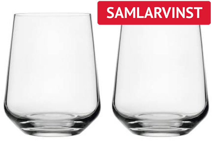 Essence selterglas, 2-pack