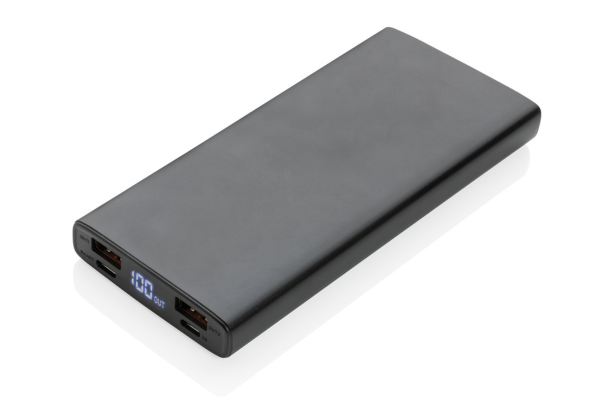 Powerbank 18W 10 000 mAh, svart