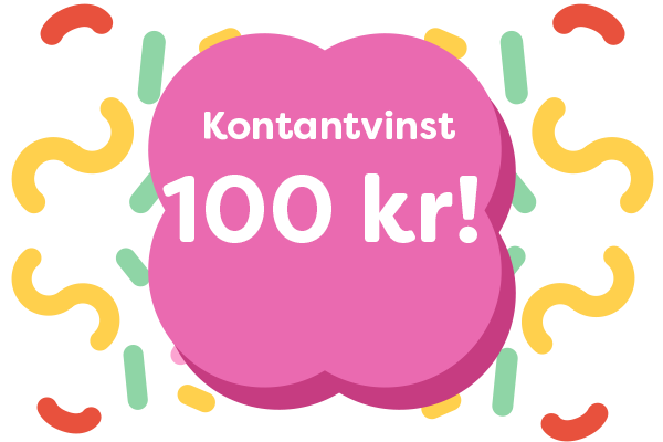 100 kr i kontanter